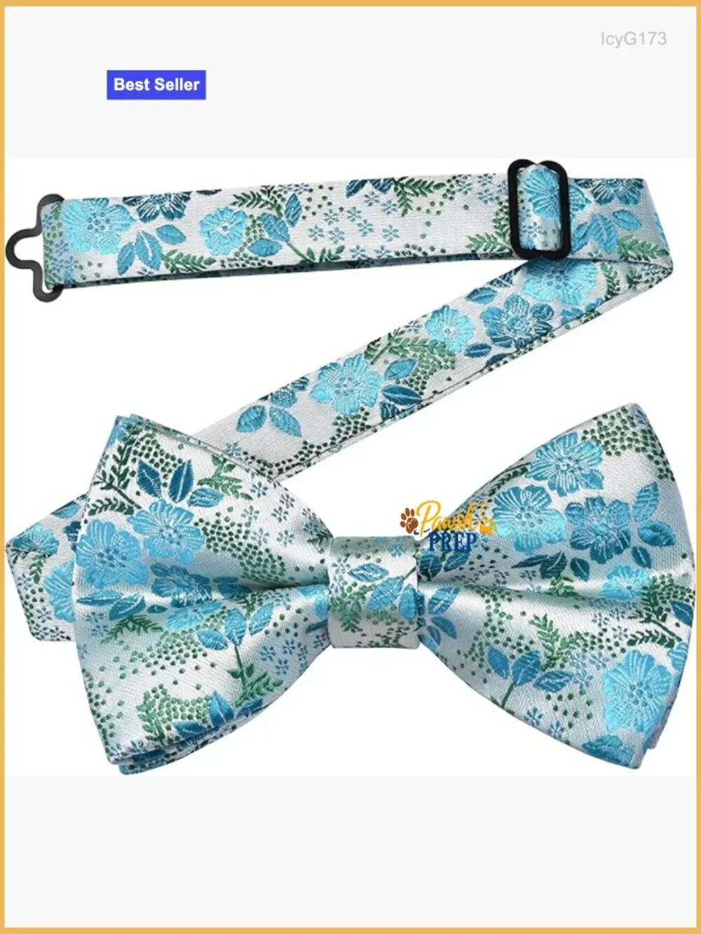 Pre-tied Adjustable Silk Blend Bow Tie for Men Wedding Business Party